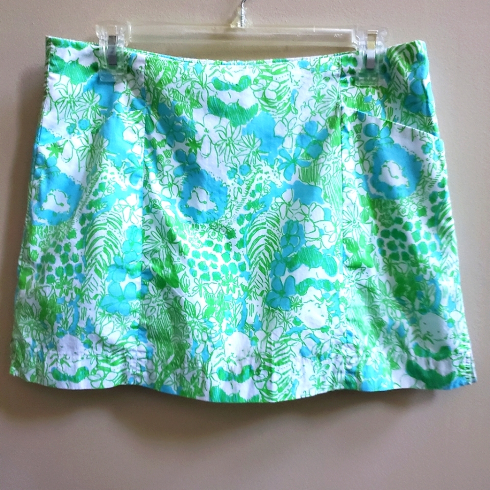Lilly Pulitzer Skort It's A Zoo Size 6